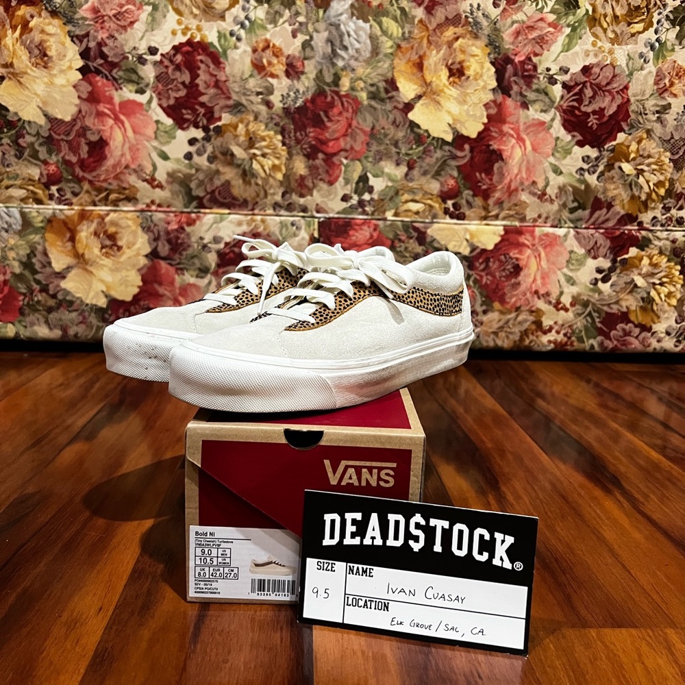 Vans Bold Ni “Cream/Cheetah”